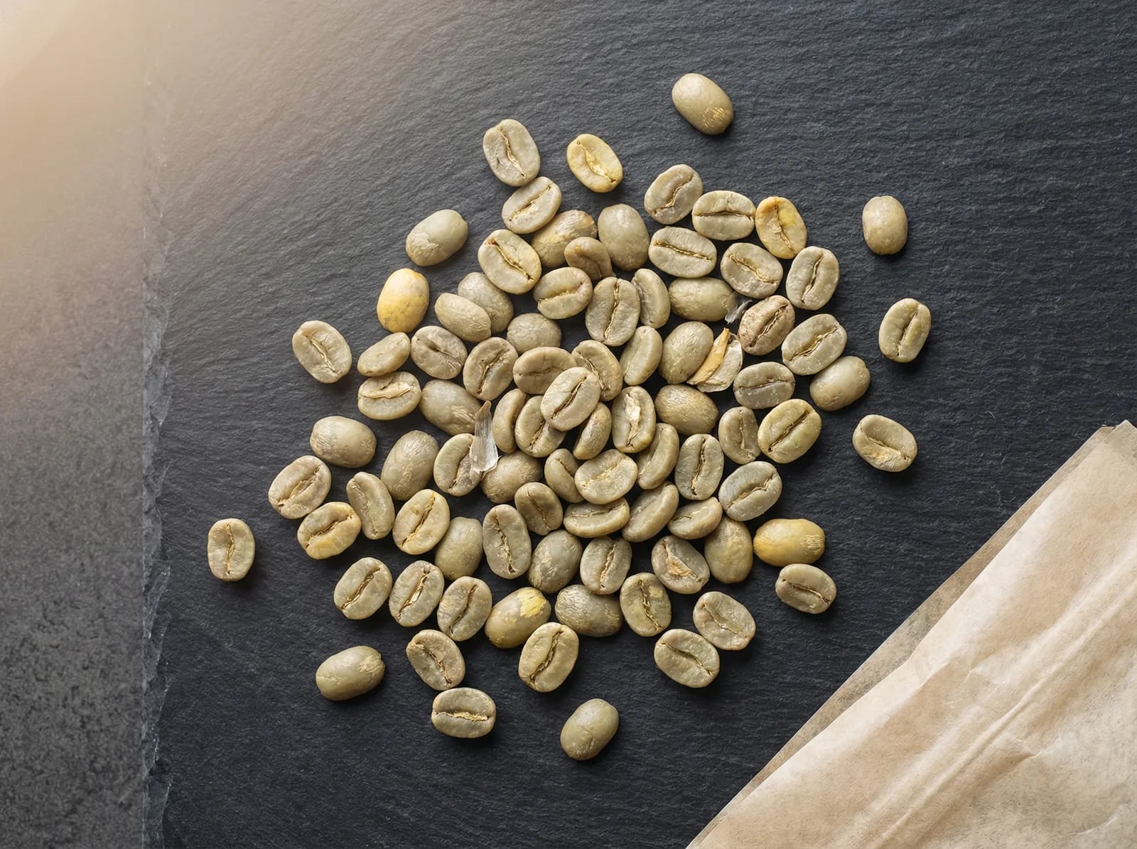 colombia · natural, green beans